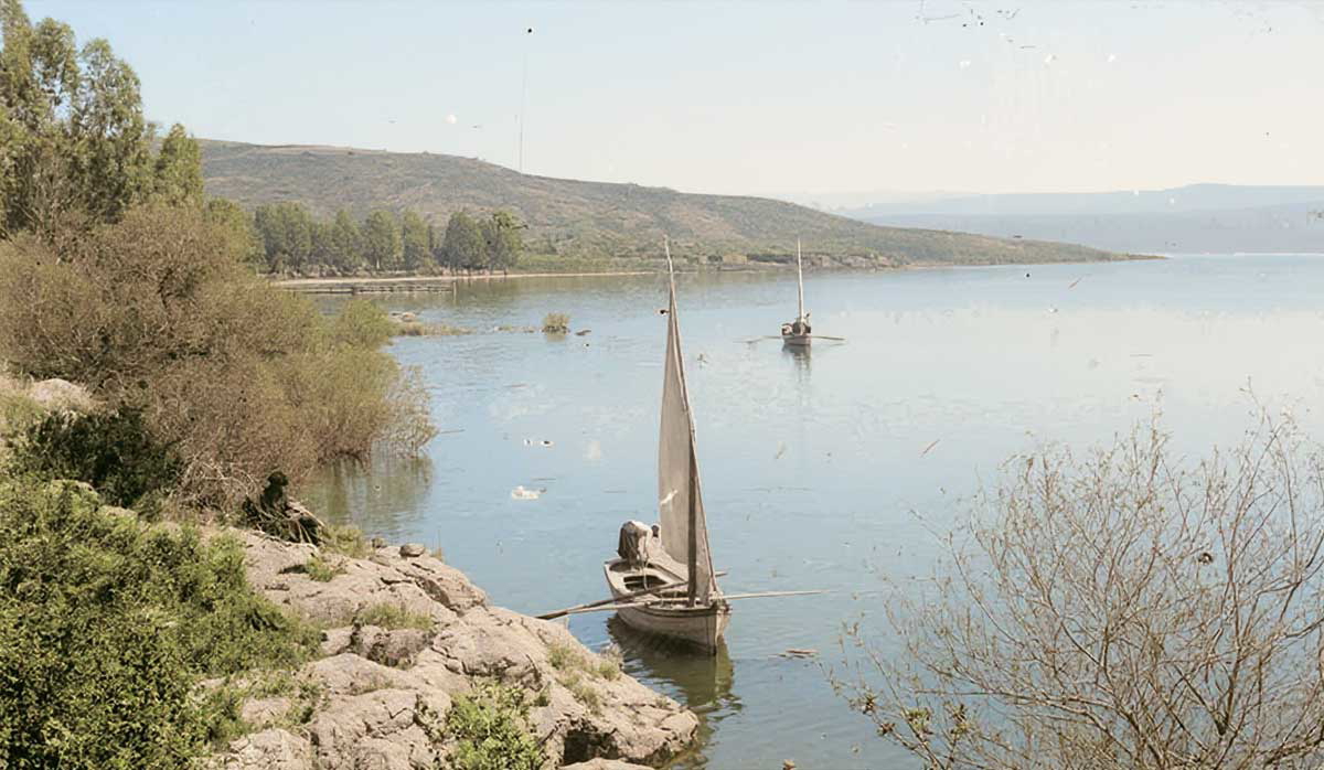 sea gallilee photograph