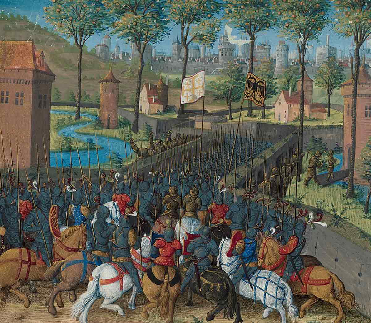 siege damascus medieval church