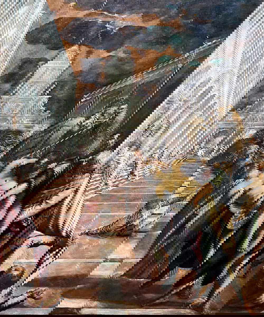 st mark brought to venice