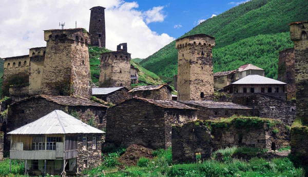 chazhashi towers svanbeti georgia