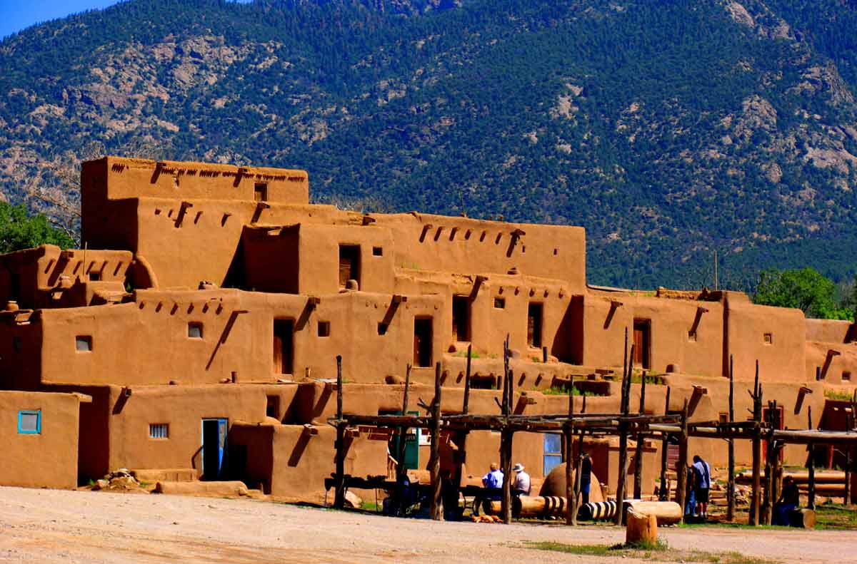 photo of taos pueblo