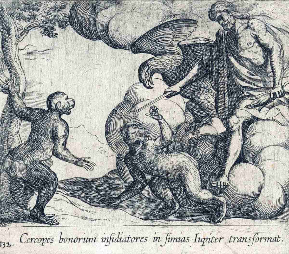 tempesta jupiter transforming cercopes etching