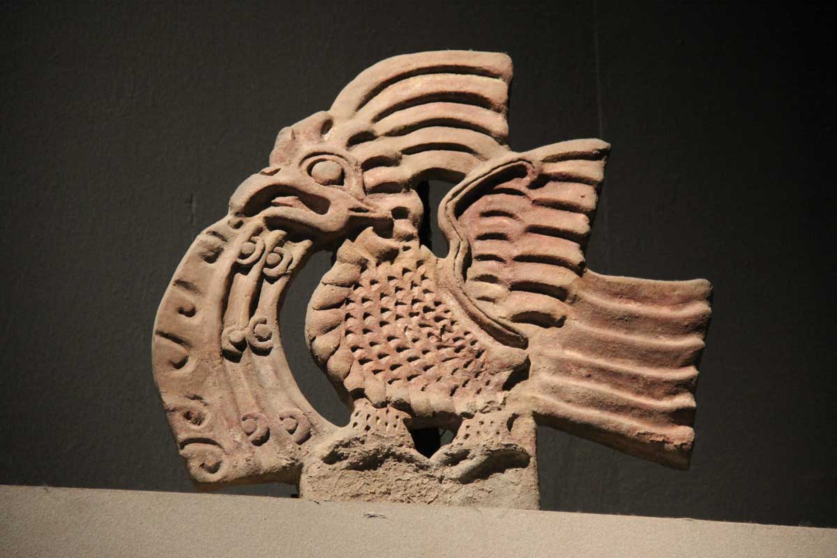 teotihuacan pottery bird
