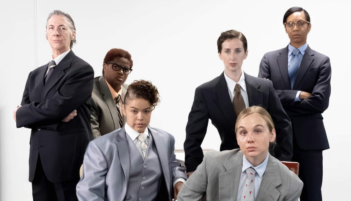 The Rocket Men at Synchronicity Theatre, where six women portray the men who propelled NASA’s rise