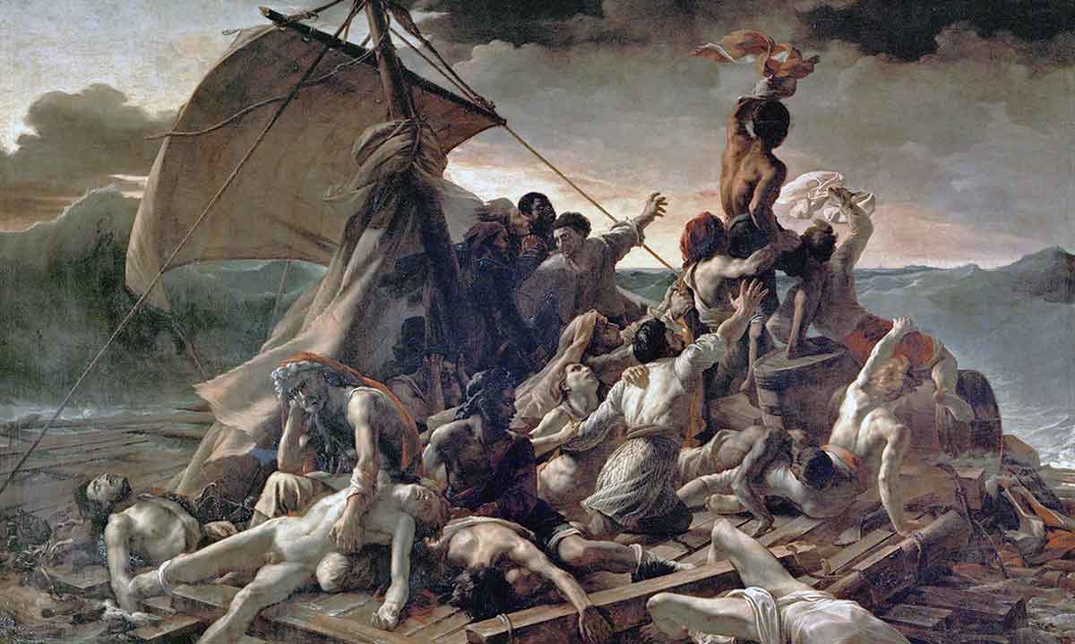 théodore géricault raft of medusa painting