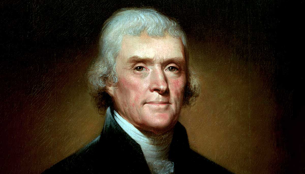 thomas jefferson official portrait