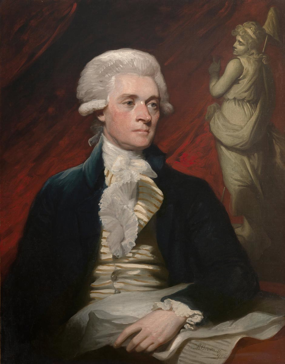 thomas jefferson painting 1786