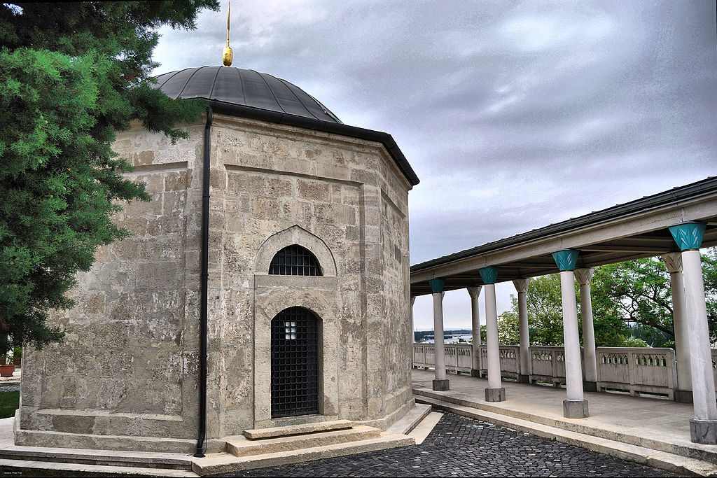 The tomb of Gül Baba in Budapest, Hungary