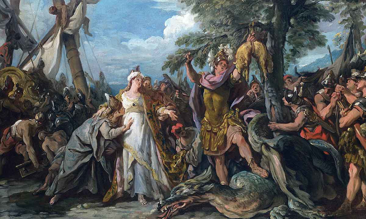 troy capture golden fleece painting