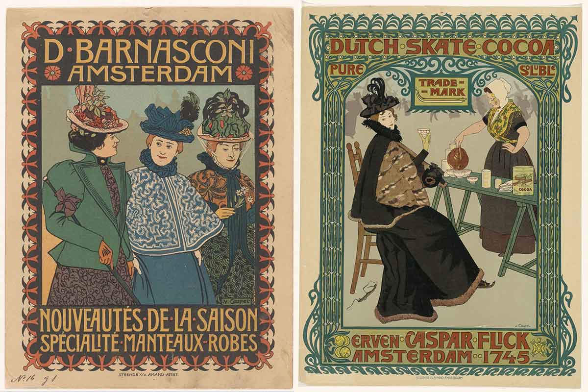 van caspel poster Dutch skate cacao.