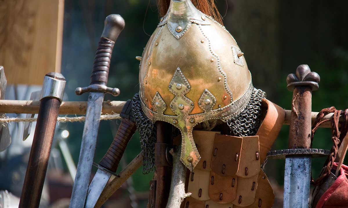 viking battle gear