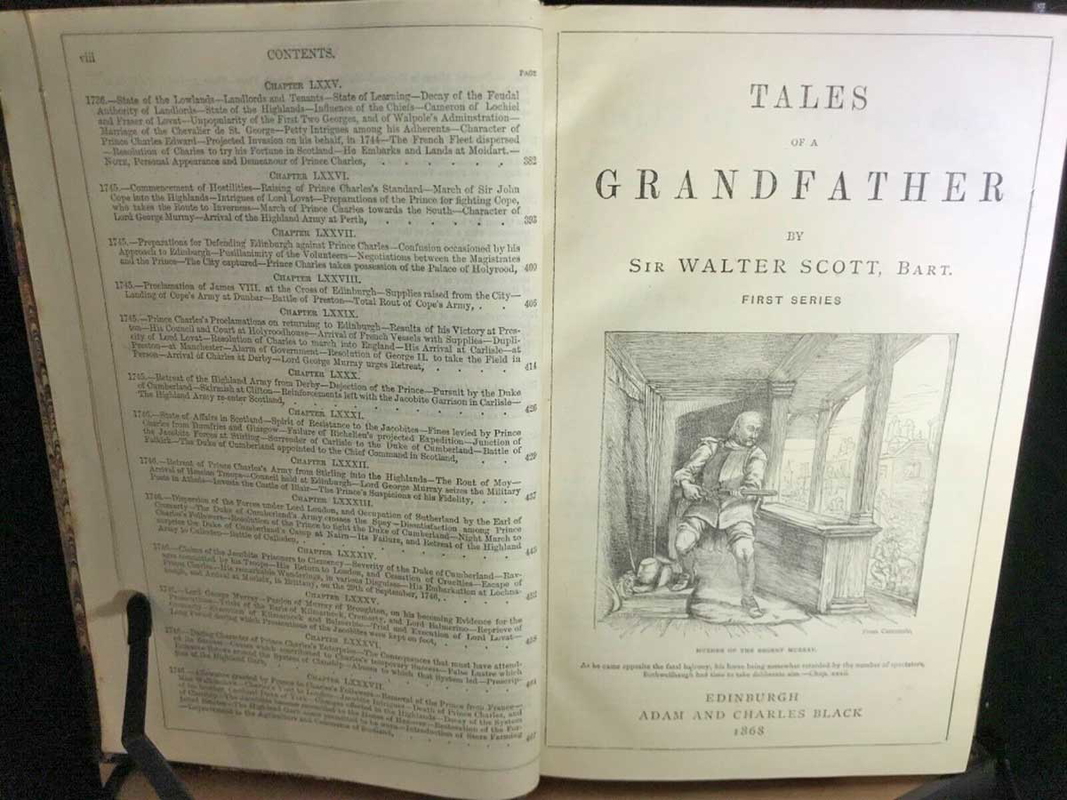 walter scott tales grandfather