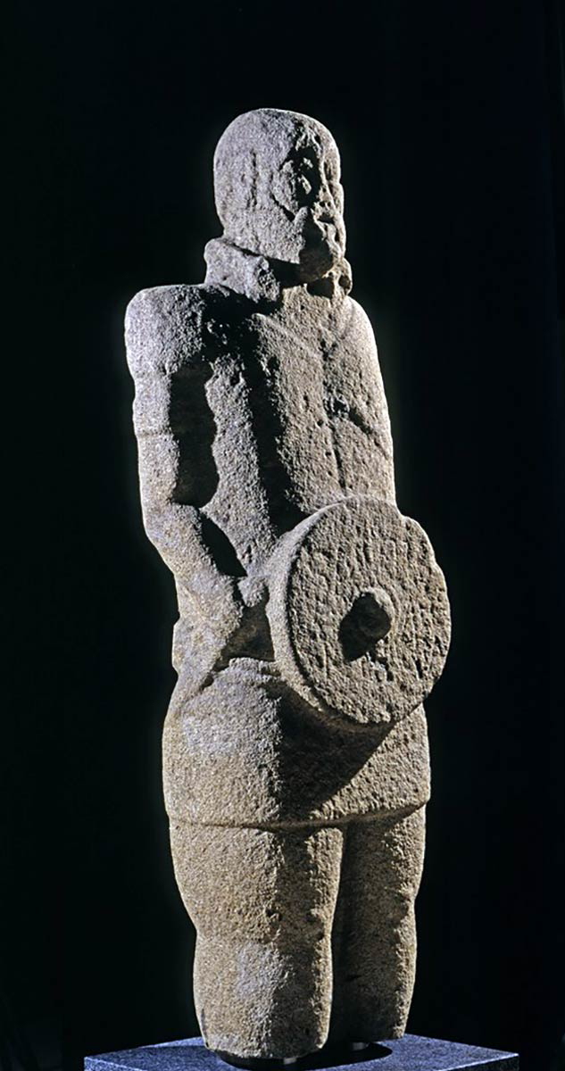 warrior statue celts portugal