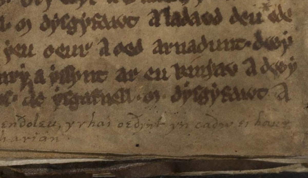 welsh triads peniarth ms 16 folio 51v ysgafnell dysgafdawd