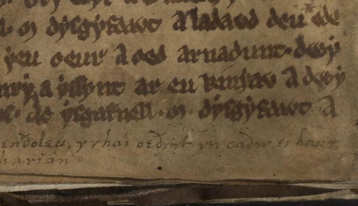 welsh triads peniarth ms 16 folio 51v ysgafnell dysgafdawd