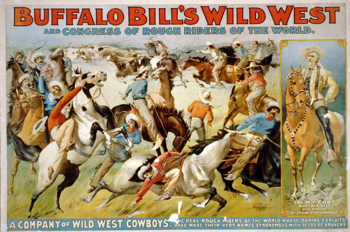 wild west show poster