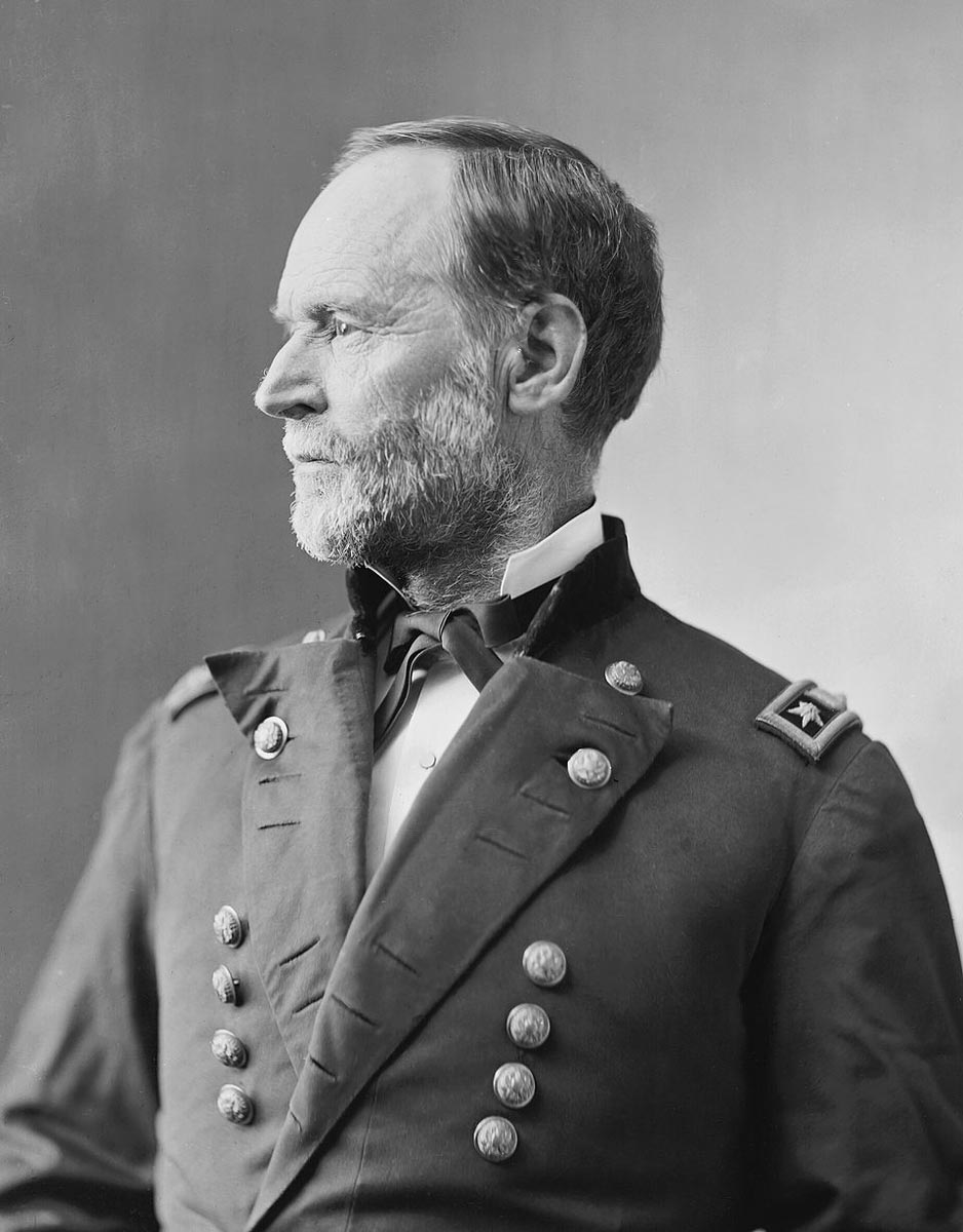 william t sherman after war
