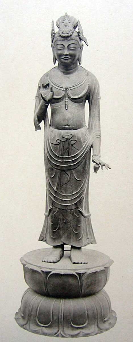 yumechigai kannon statue