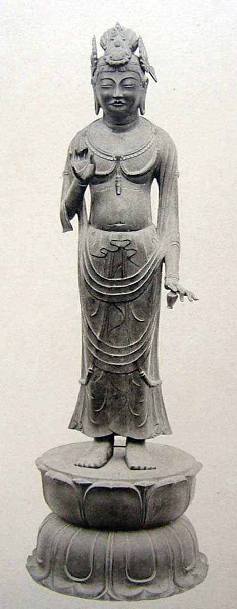 yumechigai kannon statue