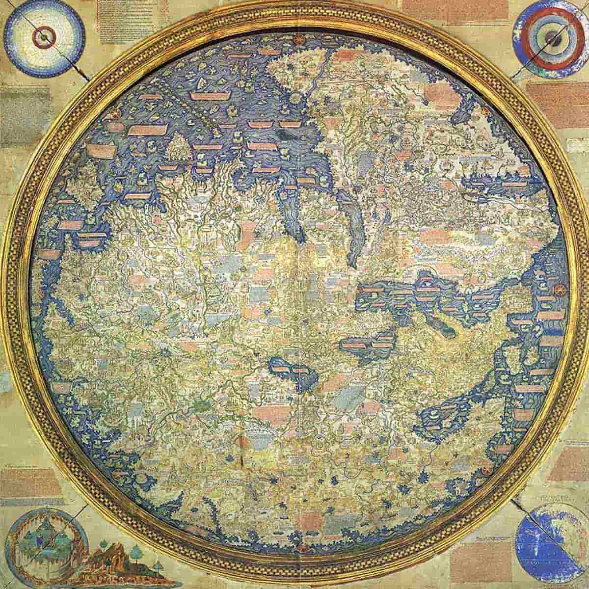 Mappa Mundi measures an impressive 2.4m