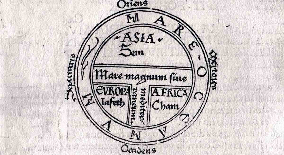 T and O map Guntherus Ziner 1472