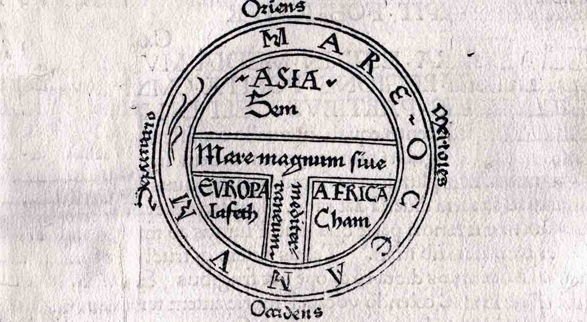 T and O map Guntherus Ziner 1472