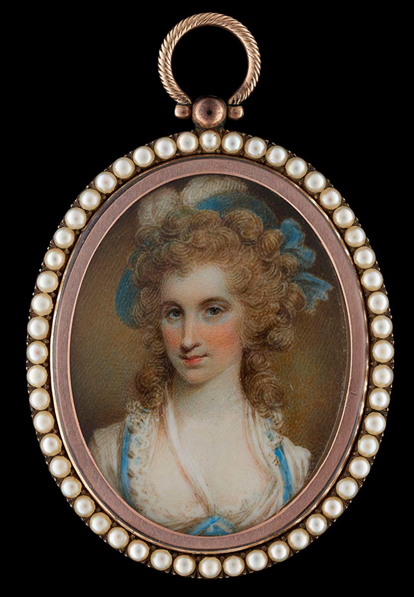 angelica schuyler miniature portrait