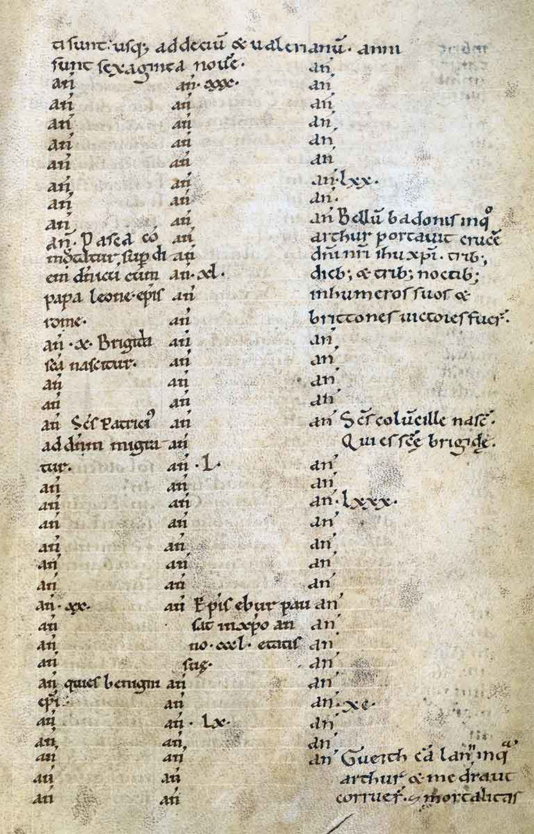 annales cambriae harleian ms 3859 camlann medraut mordred