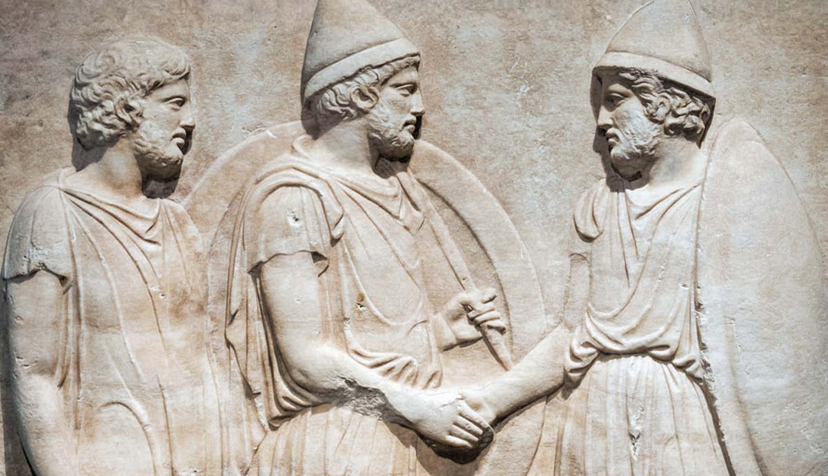 attic funerary relief sosias kephisodorus