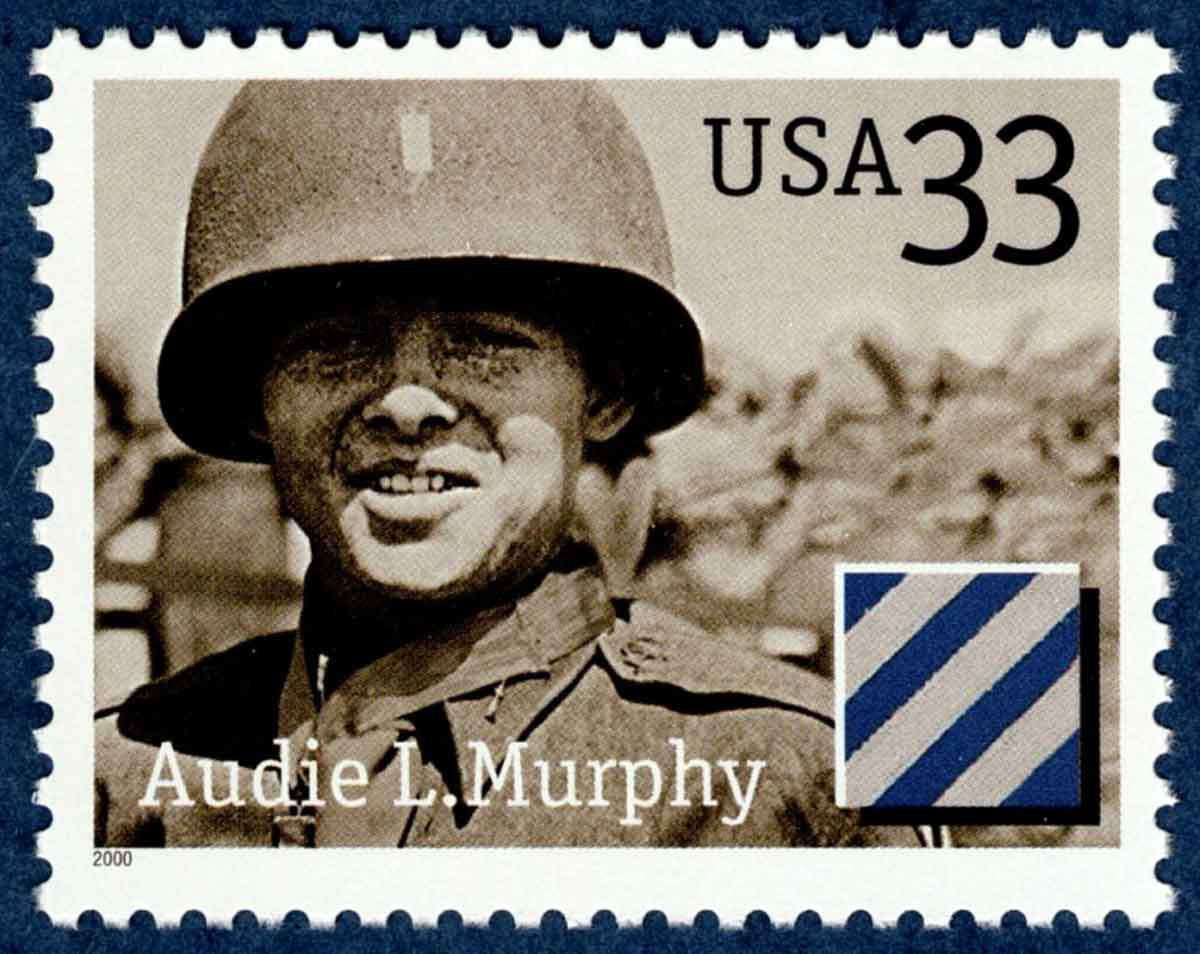 audie murphy commemorative stamp