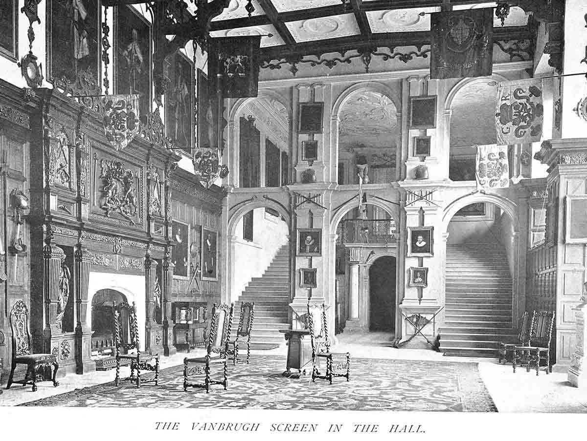 audley end house vanbrugh screen essex
