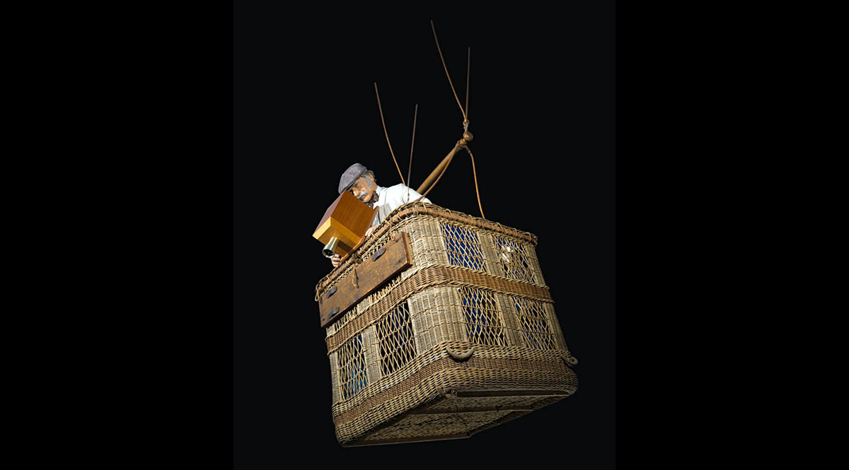 balloon basket aerial observation