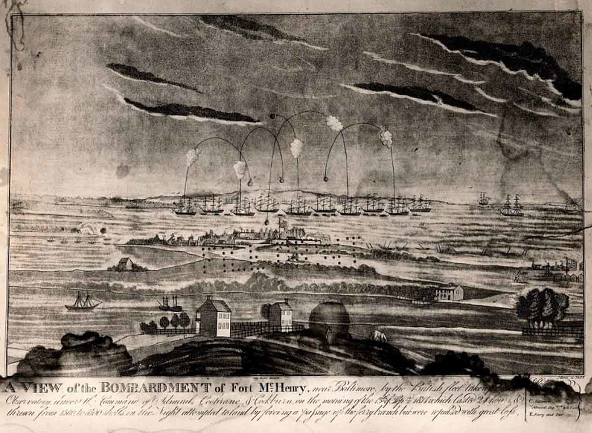 bombardment fort mchenry