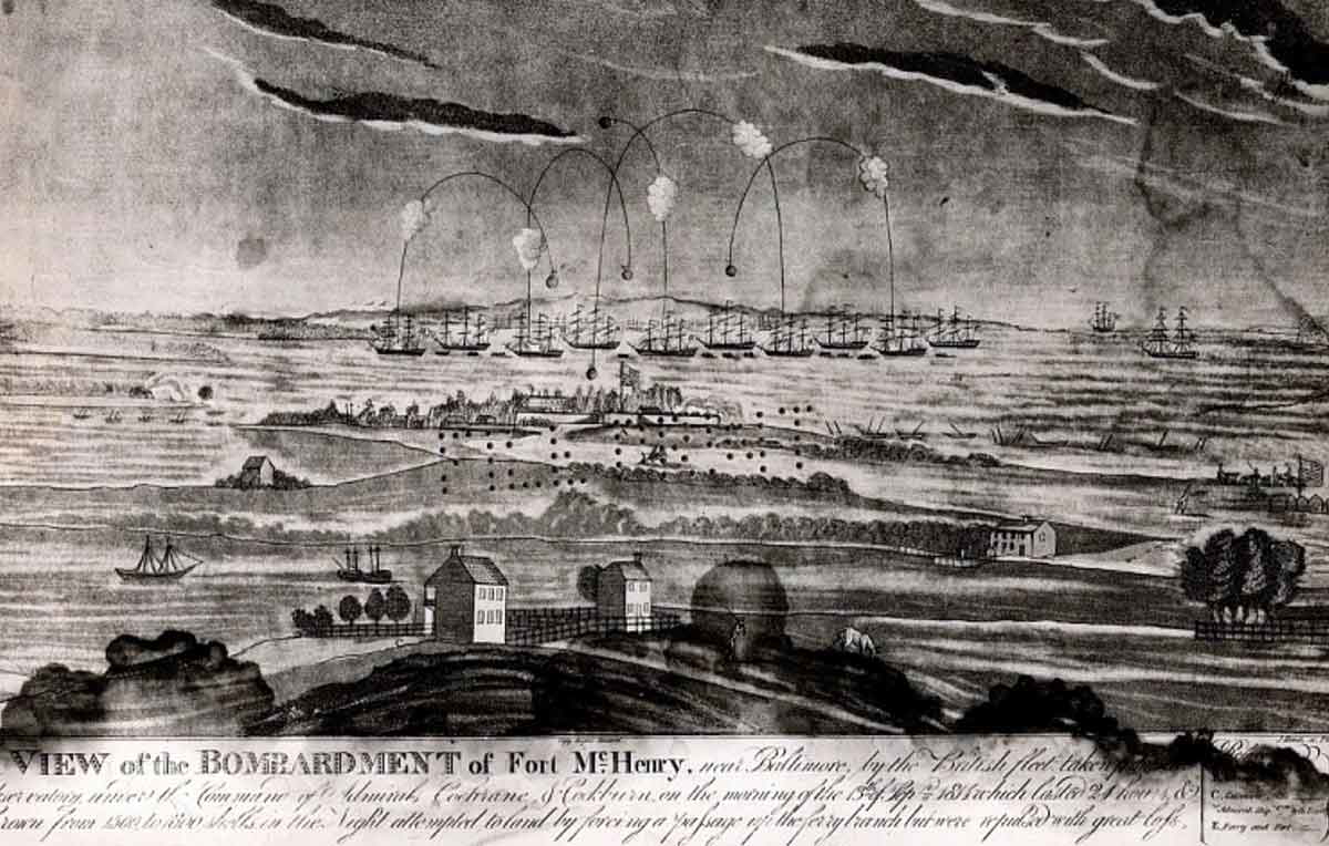 bombardment fort mchenry
