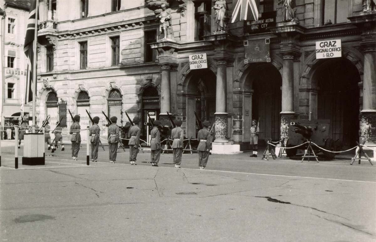 british occupation forces graz