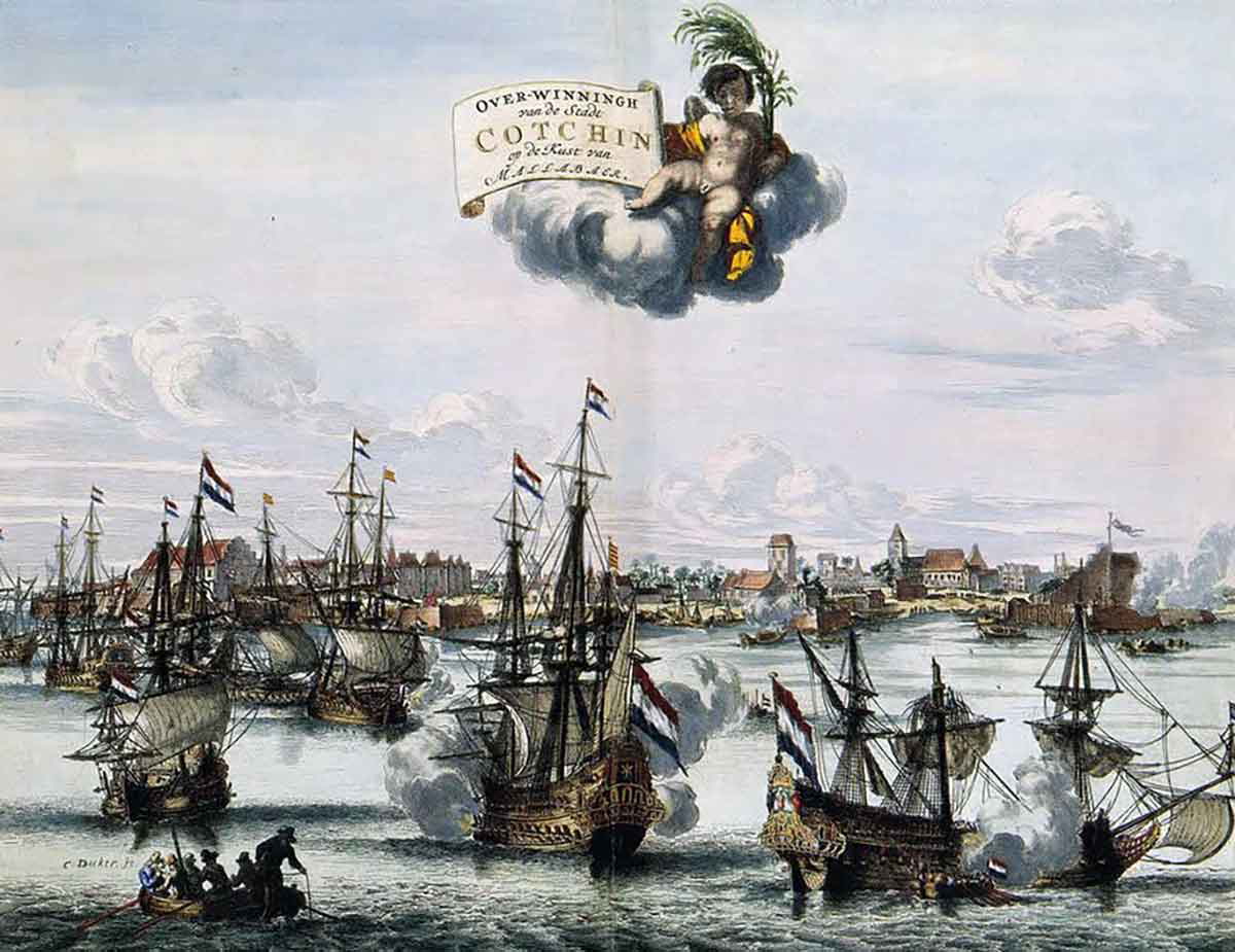 capture of cochin atlas van der hagen