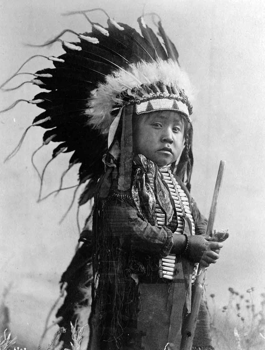cheyenne child headdress