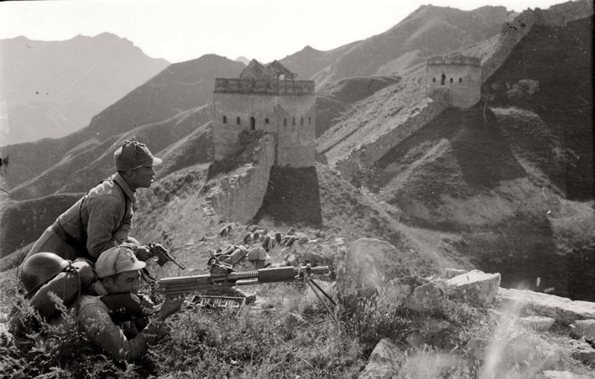 chinese army fighting great wall