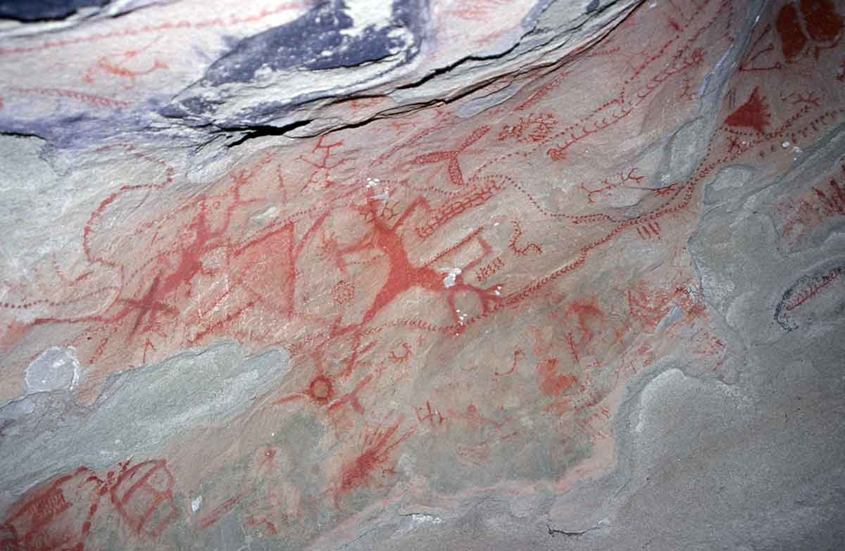 chumash pictograph rock art