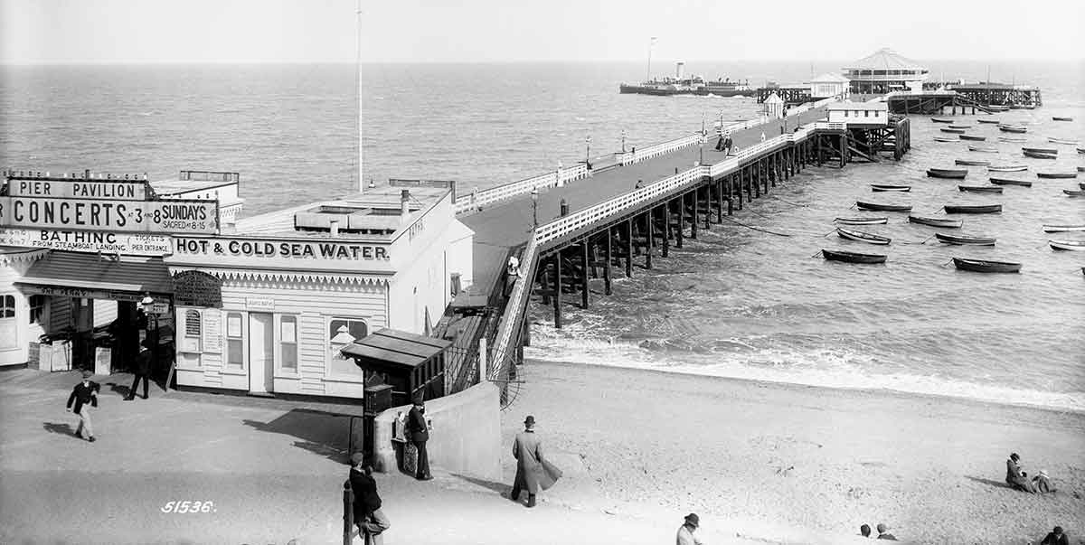 clacton pier 1904 essex