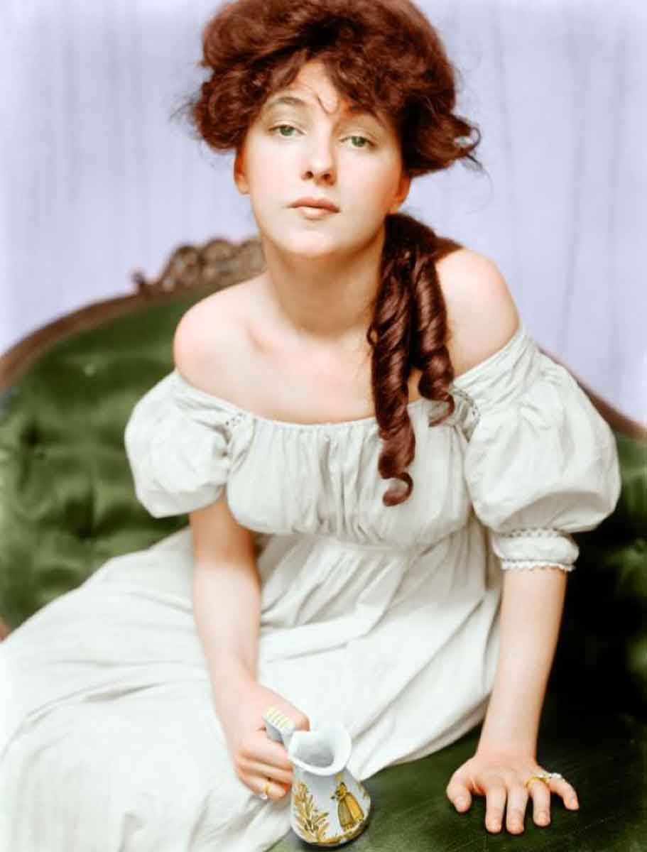 colorized evelyn nesbit