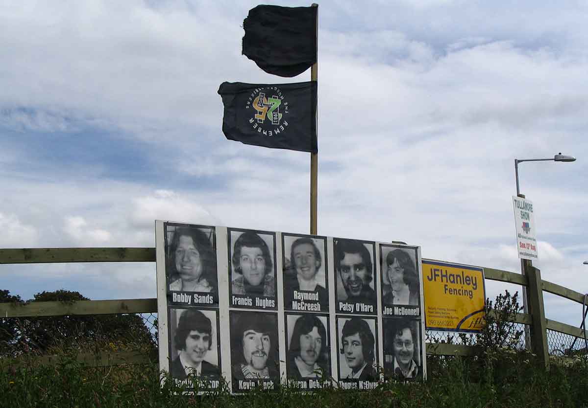 commemoration hunger strikers pictures