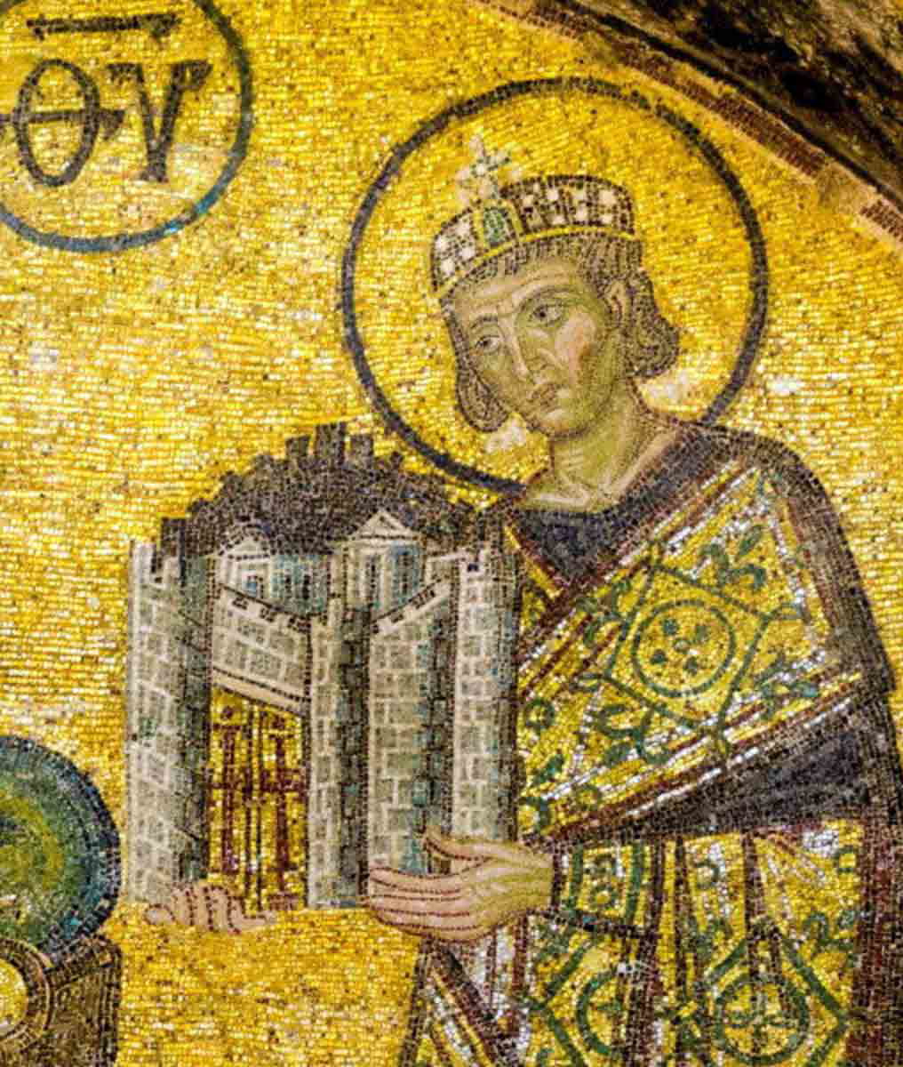 constantine the great hagia sophia