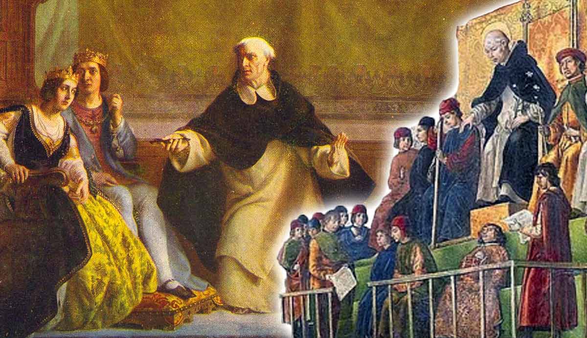 Torquemada before Ferdinand and Isabella