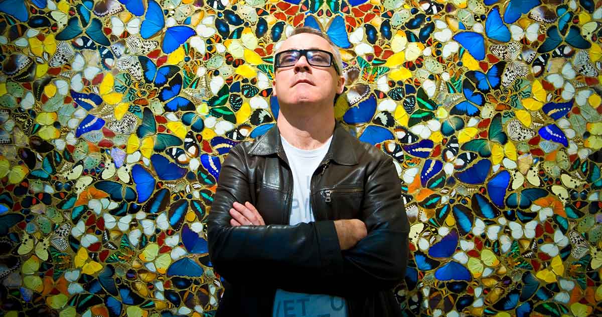 damien hirst butterflies