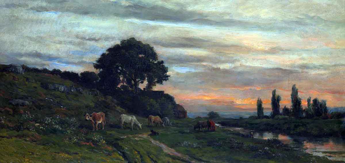 daubigny stream painting