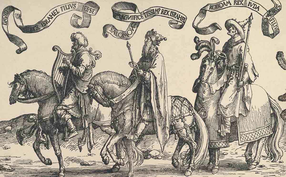 david solomon and rehoboam ancient israel