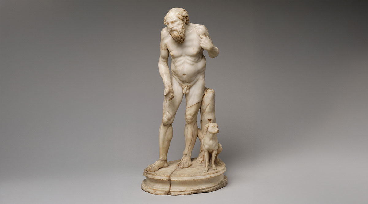 diogenes roman marble statue