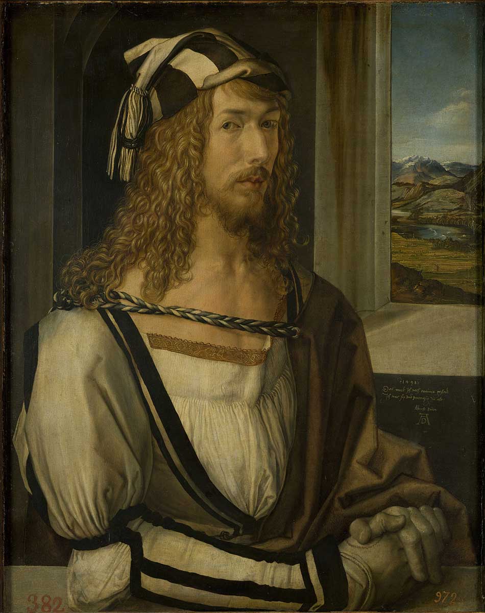 durer self portrait painting