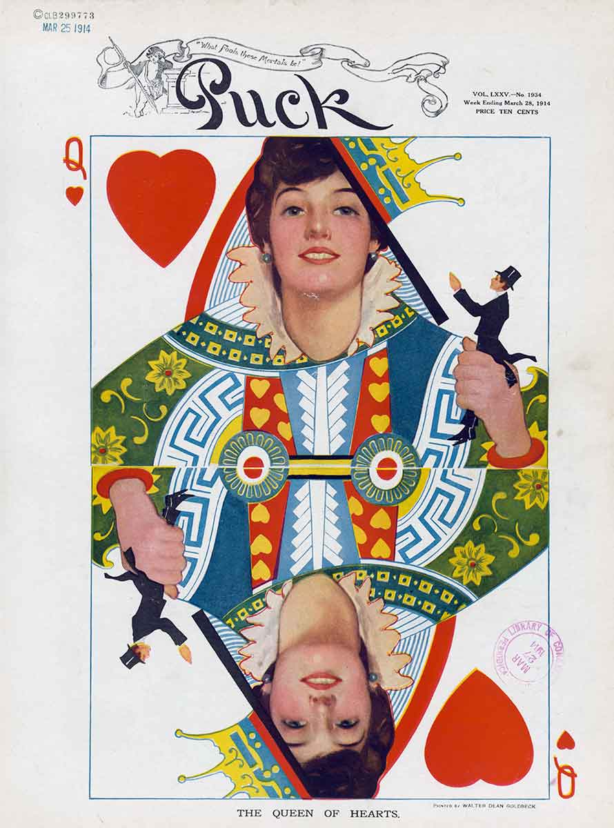 evelyn nesbit playing card
